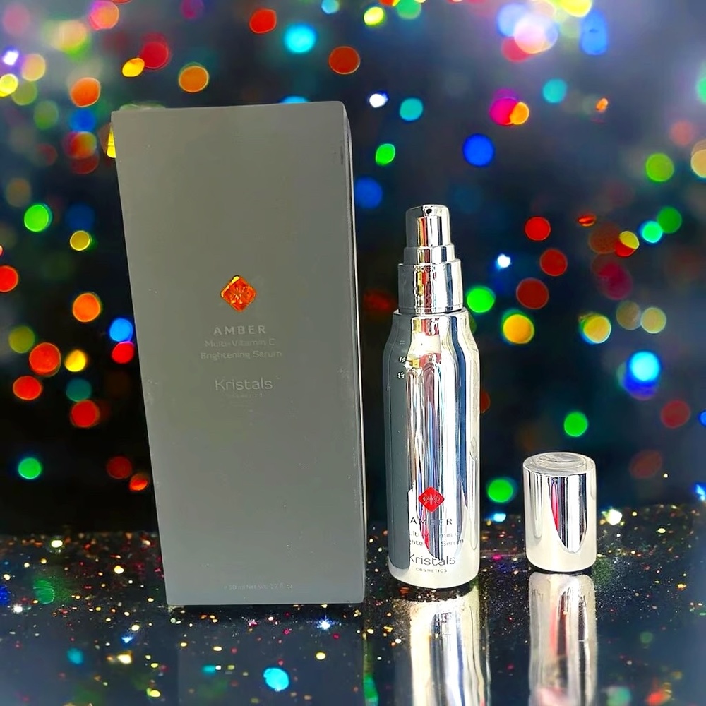KRISTALS Amber Multi Vitamin C Brightening Serum 1.7 OZ NEW IN BOX MSRP $995.99
